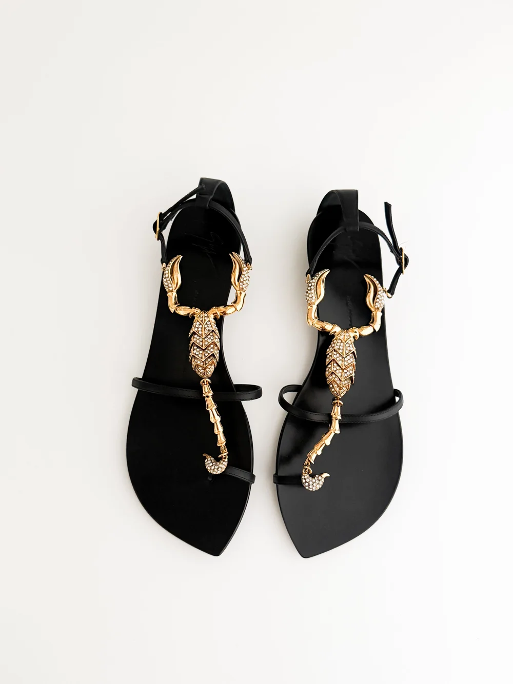 Giuseppe Zanotti Italian Iconic Scorpion Sandals US 11 IT 41 sororite